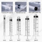 Glue Applicator Syringe Blunt Tip Needle And Cap  With Soft Plastic Tube    
