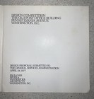 Old Post Office Design Competition Brochure Book Washington Dc 1977 Architecture