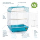 Prevue Pet Products South Beach Flat Top Bird Cage Teal