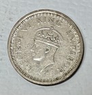 1944 British India Silver 1 Rupee  Au Condition