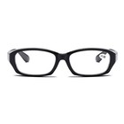 1 Pk Clear Lens Mens Black Frame Reading Glasses Heavy Duty Readers For Work