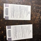 1992 Walt Disney World One Park 1 Day Tickets Consecutive Pair Vintage Disney