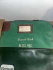 Lot Of 9 Old Bank Bags Zip Top Plastic And Cloth