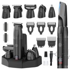 6-in-1 Waterproof Body   Beard Trimmer For Men  Grooming Kit  Hair Clipper