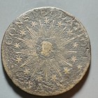 1783 Sm  Nova Constellatio Pointed Rays Us Colonial Copper Hc306