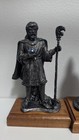 Vintage Rare Wizard Statues Michael Ricker Solid Pewter - Lot Of 4 Limited Nice