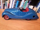 Nice Prewar Schuco Wind Up  Blue Akustico 2002 Made In  Germany