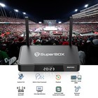New Superbox S5 Pro Tv Box Black Android 12 Bluetooth Voice Wifi-6 Fast Ship