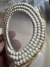 5x4mm Star   Moon Bodhi Original White Beads Mala 108                                108                                