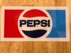 Vintage 1980 s Pepsi Cola Small Plastic Insert 10 x 5 1 4 