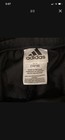 Adidas Boys Track Pants Black White 14 16 100  Polyester Elastic Waist Sports