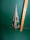 Antique Fence Finial Cast Iron Gate Post Gothic Ornaments Architectural