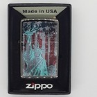 Zippo Statue Of Liberty Design 49663 Double Torch Butane Lighter Gift Set
