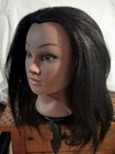 Hairdresser Training Mannequin Head Braiding Styling Practice 100  Real Hair