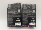 2x Mina Ibrow Henna Black Semi-permanent 3 Sachets Each Exp 8 26 New Mr 974