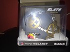 Steelers Pat Freiermuth Authentic Signed Slate Speed Mini Helmet Bas Witnessed
