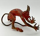 Vintage Austrian Cold Painted Bronze Devil Figurine