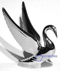 Hood Ornament Die Cast Swan For Flat Hood Chrome Freight Damaged Up 72001b Each