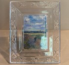 Waterford      Lead Crystal Rare Radcliff Pattern - 2x3    Picture Frame Vintage    