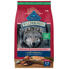 Blue Buffalo Wilderness Adult High-protein Dry Dog Food Salmon Recipe  13-lb  Ba