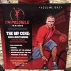 I m Possible Training Ripcone Basketball Floor Marker Set  2 Items  Black Red