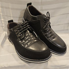 Gatsby Oxford Derby Leather Orthopedic Shoes Black Size 11 Us Like New Euc  