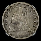 1877-cc Seated Liberty Quarter     Ngc Vf Details     25c Silver Coin    trusted   