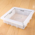 Soap Making Silicone Mold Square Slab Mold For Handmade Soap