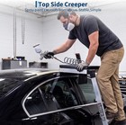 Automotive Topside Creeper 48-66  Adjustable Height Movable With 6 Wheels 400lbs