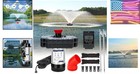 Energy Efficient 750w Pond Aerator Fountain With Timer   100ft Power Cord