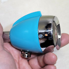Vintage Turner 250-shure 1968 Controlled Magnetic  Bullet Harp Microphone Blue