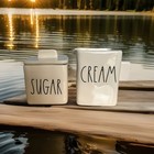 Rae Dunn Sugar And Cream Set By Magenta  Artisan Collection  Farmhouse  Ceramic