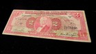 Costa Rica  2 Colones    5 12 1967   Series F  Circ  Overprinted Banco Central 
