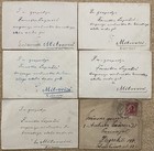 Lot Of 6 Vintage Yugoslavia Covers 1930s     Stamps And Postmarks     No Letters 