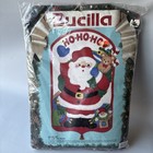 Bucilla Ho Ho Ho Santa Felt Banner Jeweled Christmas Kit 15  X 25  Nos Pk W Wear