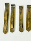 Lot 10 Antique Brass Reed From A Pump Organ C C   Sharp