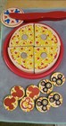 Melissa   Doug Birthday Cake W  Candles Pizza With Toppings Pretend Play Wooden 