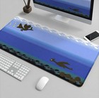 Ho-oh Lugia Gold Silver Loading Screen Pokemon Playmat Desk Mat Pad Mousepad 24   