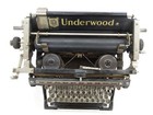 Vintage Underwood Typewriter Some Keys Stick  Do Not Know Model  