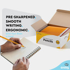 Enday  2 Pencils Bulk - 300 Pack  Pre-sharpened Wood-cased Pencils In Bulk With 