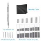 Watch Link Remover Kit With Spring Bar Tool Watch Band Tool And 360 Pcs Watch   
