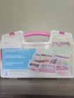 New Darice 2025-288 Double-sided Clear Plastic Craft Tote - Organizer