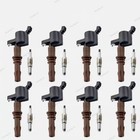 8x Motorcraft Ignition Coil Dg521   Spark Plug Sp509 Fit Ford F150 4 6 5 4l New