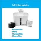 Premier Pet Automatic Water Fountain System   Filters For Cat   Dog - 60-128 Oz
