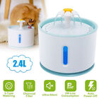 Automatic Cat Water Fountain Pet Dog Drinking Bowl Water Dispenser Feeder 2 4l