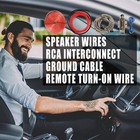 4 Gauge Car Audio Cable Kit Amplifier Install Amp Rca Subwoofer Sub Wiring 2300w