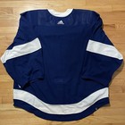 Tampa Bay Lightning Adidas Pg Mic Team Issued Home Hockey Jersey Size 60g Blank