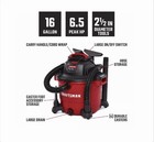 Craftsman Cmxevbe17594 12 Gallon 6 0 Peak Hp Wet dry Vac  Portable Shop Vacuum