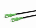 Armored Fiber Optic Patch Cord 3 0mm Lszh Sc apc-sc apc Sx Sm 40 Meters Fast Shp