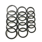 Black Key Ring Lots Split Key Rings 25mm 30mm 35mm Polished Loop Metal Key Chain